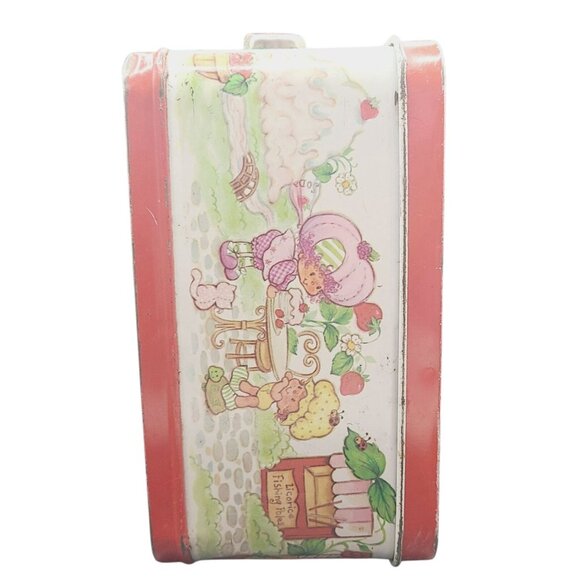 Aladdin Strawberry Shortcake Collectible Metal Lunch Box Tin & Thermos 1980 VTG - Picture 12 of 16